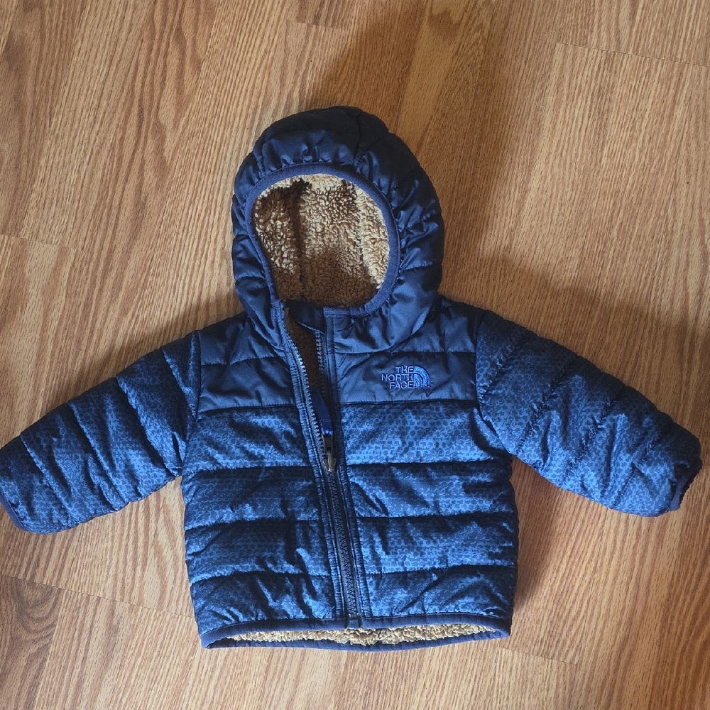 The North Face Navy Jacket with Hood